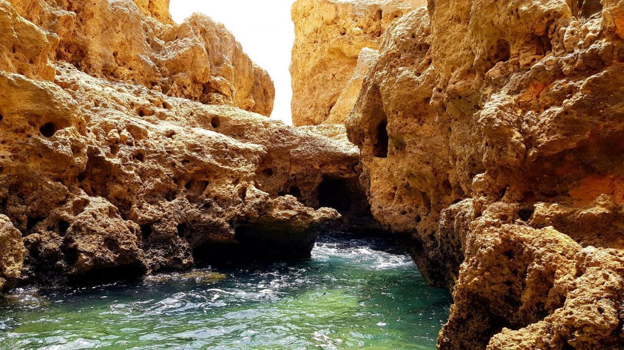 Albufeira Beach Cliffs House Exterior foto